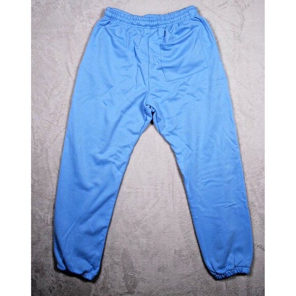 SP5DER Sweatpants Men's Size Large Sky Blue Lt Blue Worldwide OG Joggers EUC - Picture 4 of 8